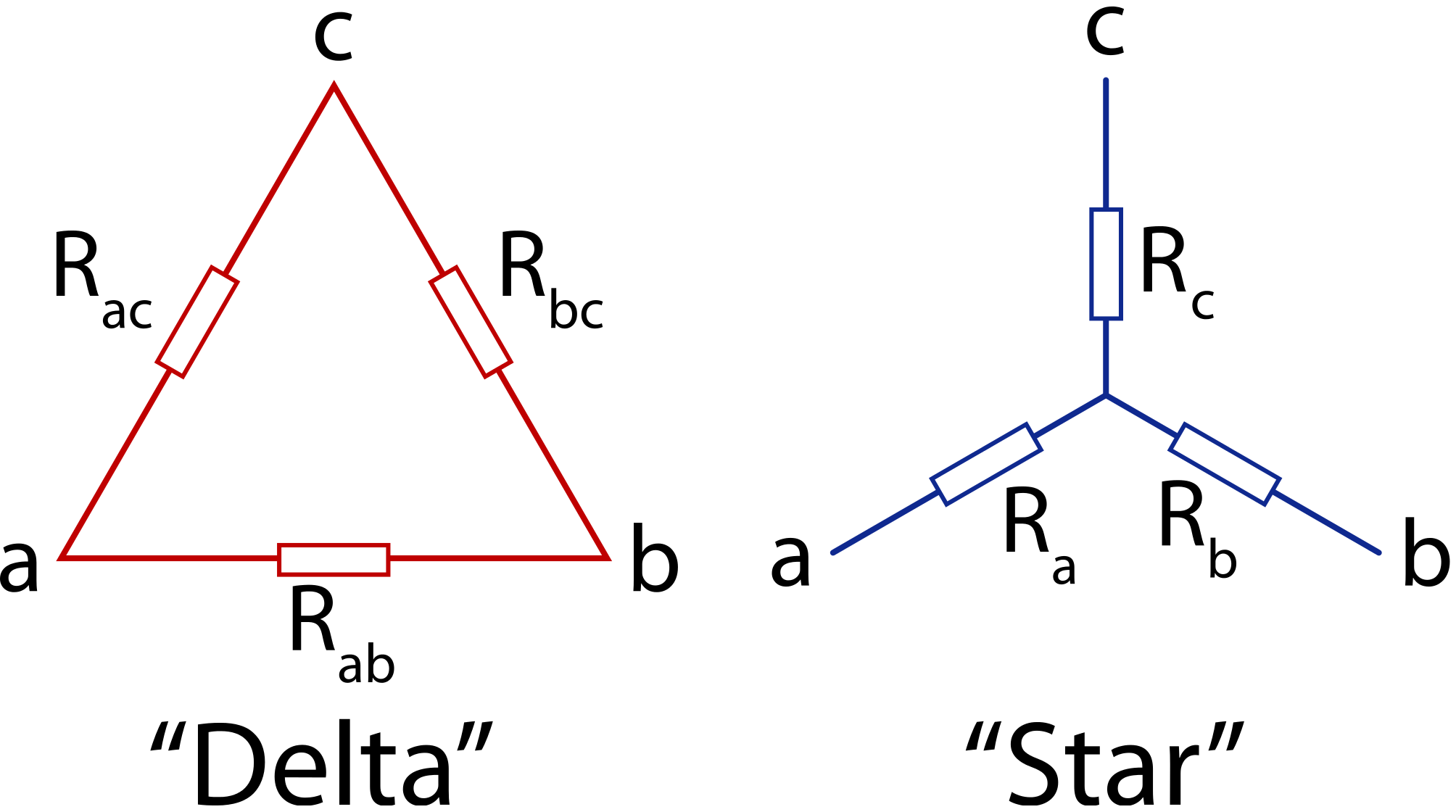 Difference between Star and Delta Connections - Engineering Tutorial