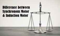 Difference between Induction motor and Synchronous motor