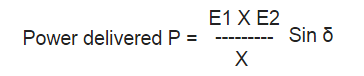 phase shift is kept low for transmission of power for large distances