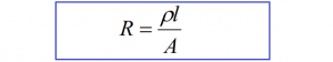 Resistance Equation