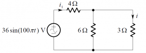 Current divider rule Circuit