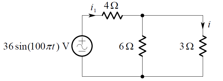 Current divider rule Circuit