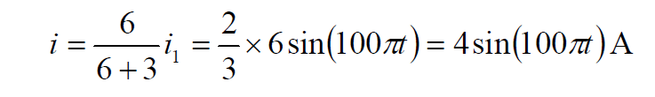 Current divider rule Equation 3