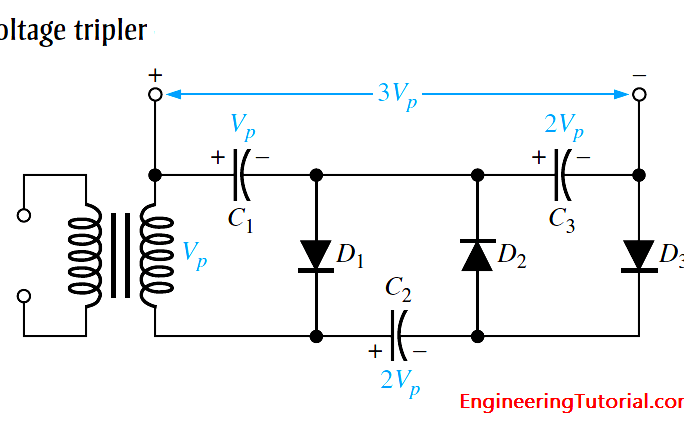 Full Wave Voltage Doubler using Diodes - Engineering Tutorial