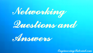 Networking Questions and Answers