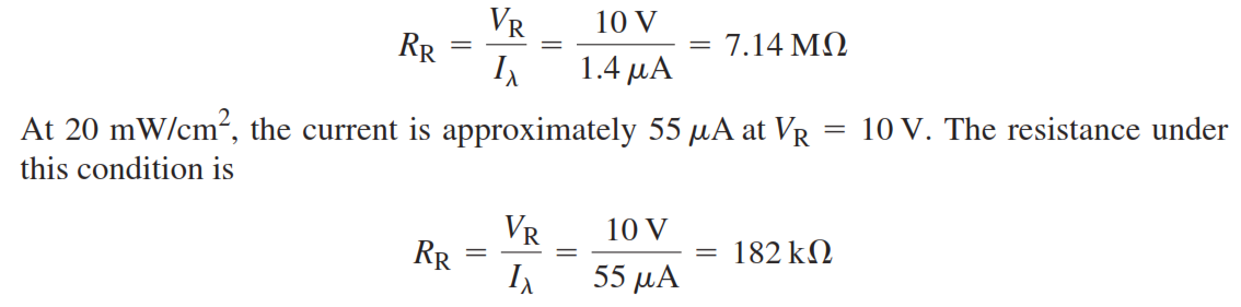 PhotoDiode Equation