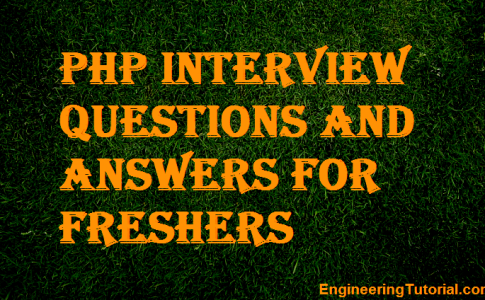 php Interview Questions and Answers for Freshers