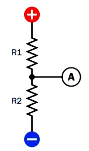 Resistor Used For Voltage Divider