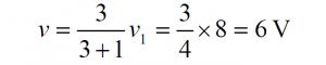 Voltage Divider Rule Circuit Equation 1