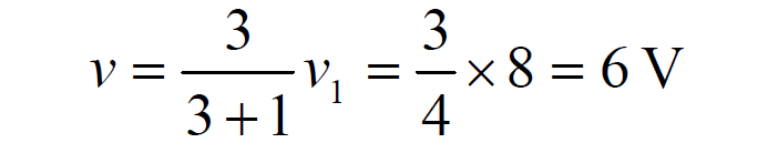 Voltage Divider Rule Circuit Equation 1