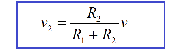 voltage divider rule formula