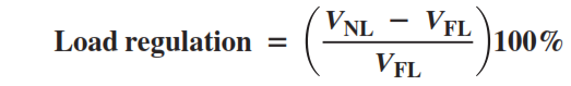 Voltage Regulator Load Regulation