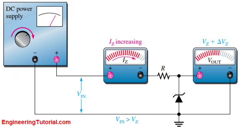 Zener Diode Voltage Regulator