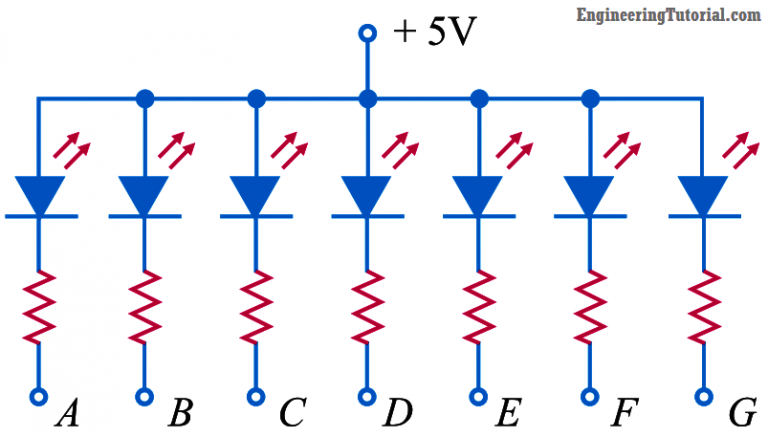 Seven Segment Display Working Principle - Engineering Tutorial