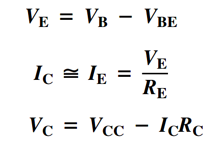 Voltage Divider Bias formula 2